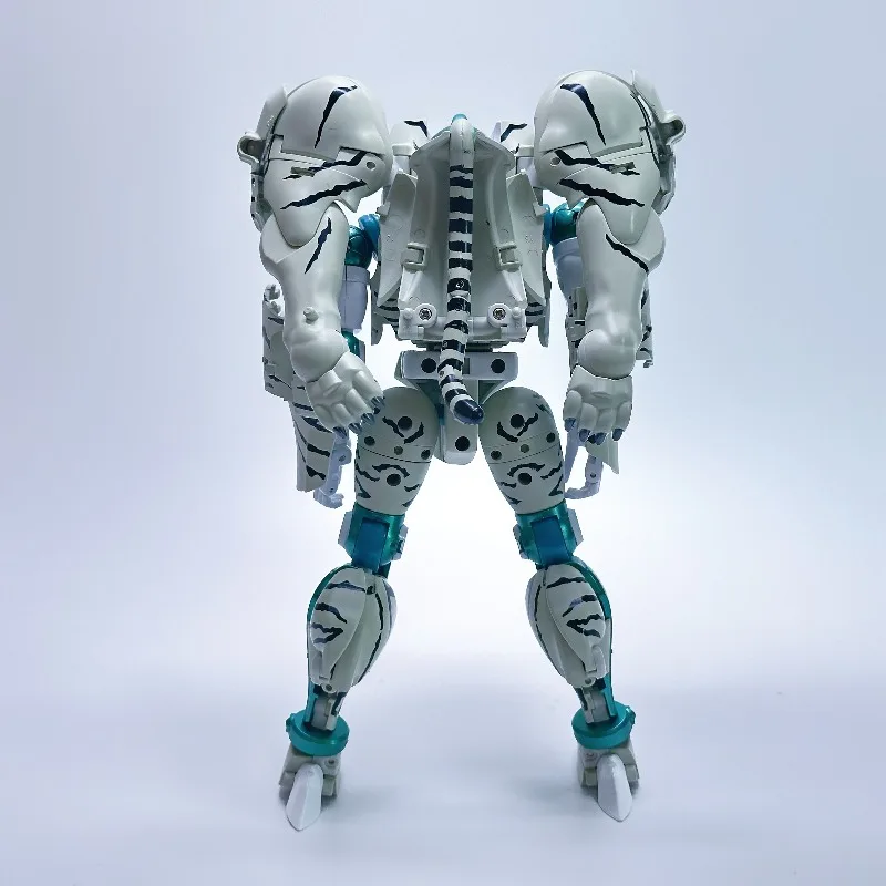 BW【2.0 ใหม่】 ของเล่นแปลงร่าง BW-10 รุ่น Tiger Mode KO วัสดุอัลลอยด์ MP-50 หุ่นยนต์เคลื่อนไหวได้ ของสะสม ของขวัญ