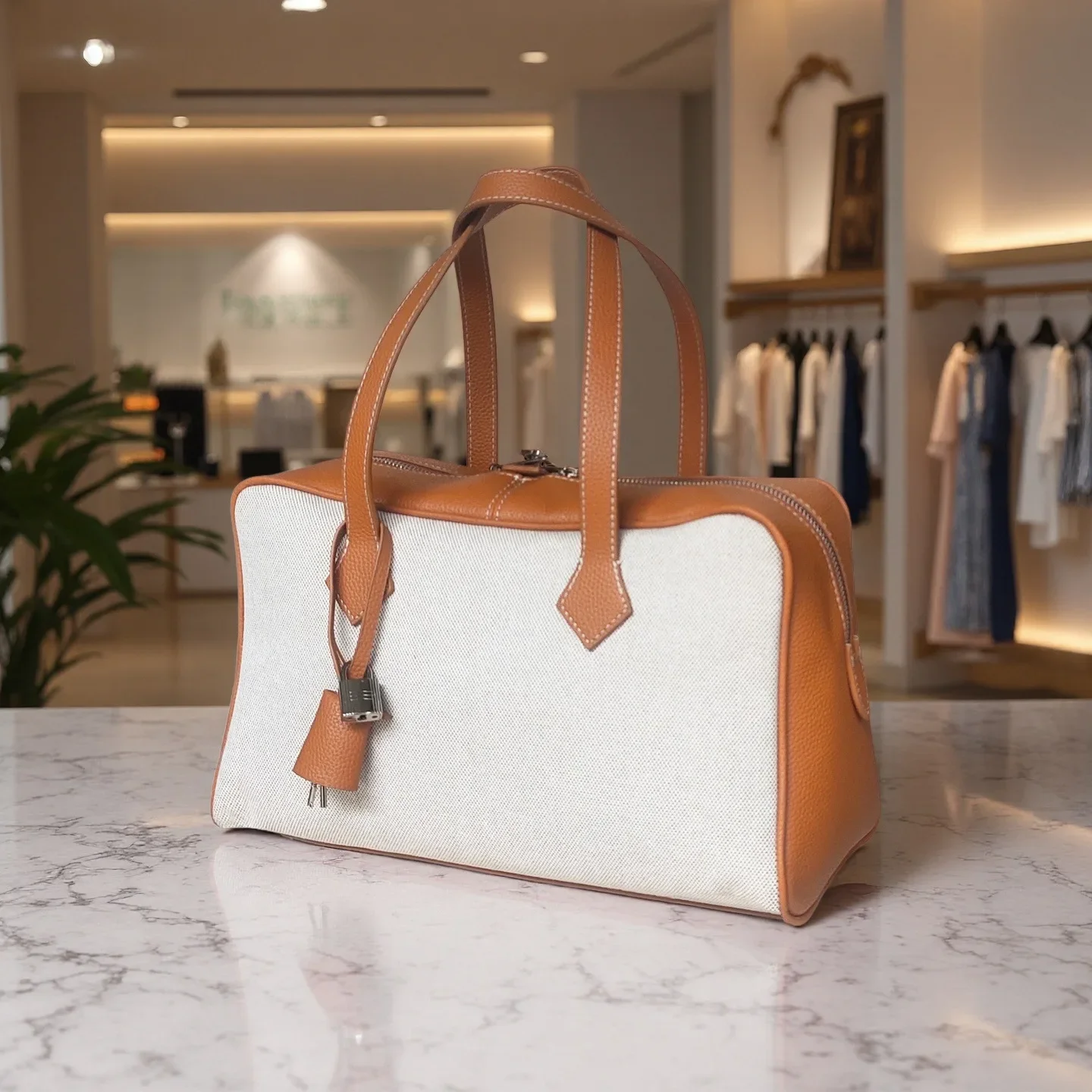 فيكتوريا الجلود وسادة مستطيلة حقيبة يد المرأة حقيبة كتف تحت الإبط حقيبة لينة بولي Material المواد نمط محايد الحد الأدنى