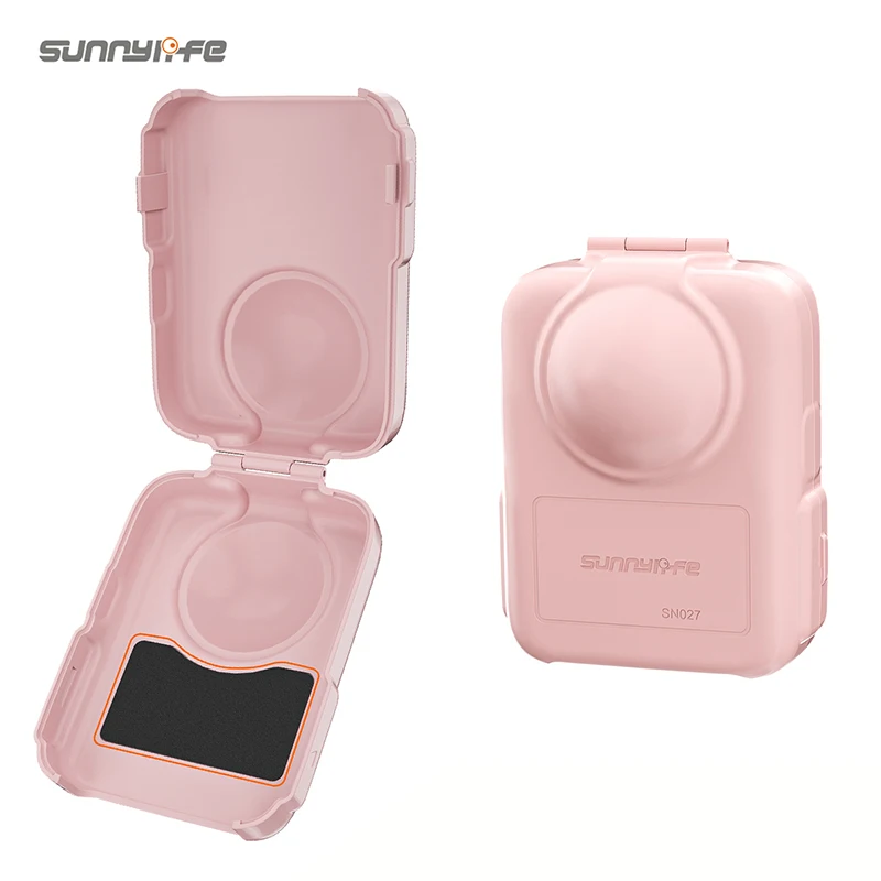 Sunnylife Half-open design Storage Case shell for DJI OSMO 360 Camera full-range protective lens & screen box directly attached