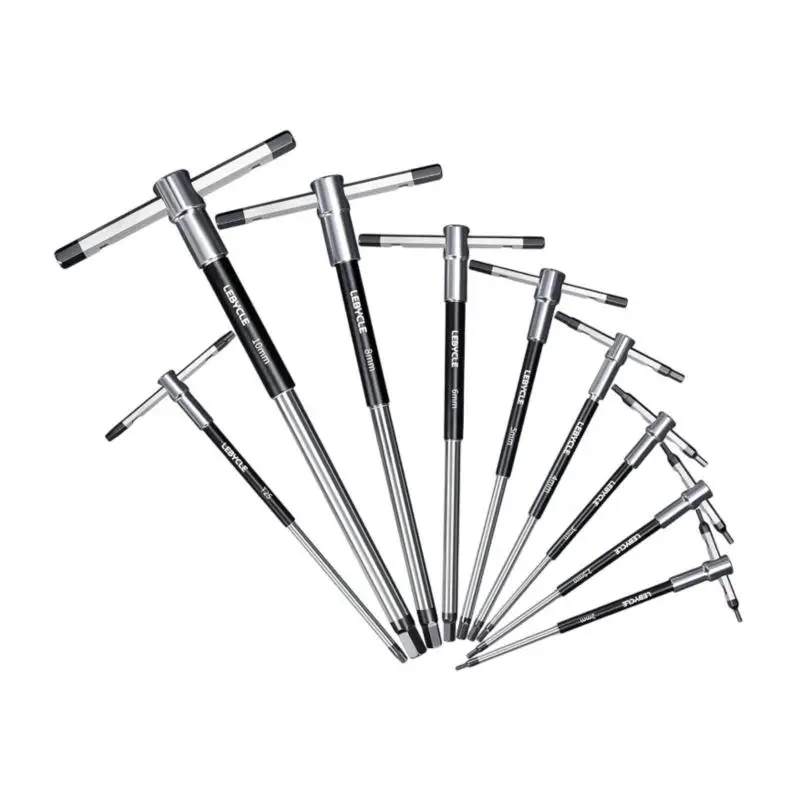 AliExpress homyl Sliding T Handle Sizes from 2mm to 8mm and T25 AntiSlip Bike Repair Tools Kit for Long Shafts Repairing Bike Auto Small Engine