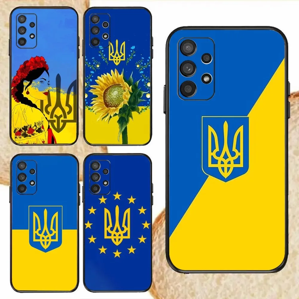 U-Ukraine F-Flag Ukraine Phone Case For Samsung Galaxy S24,S20,S21,S22,S23,Fe,Lite,Plus,Ultra,Note Shell