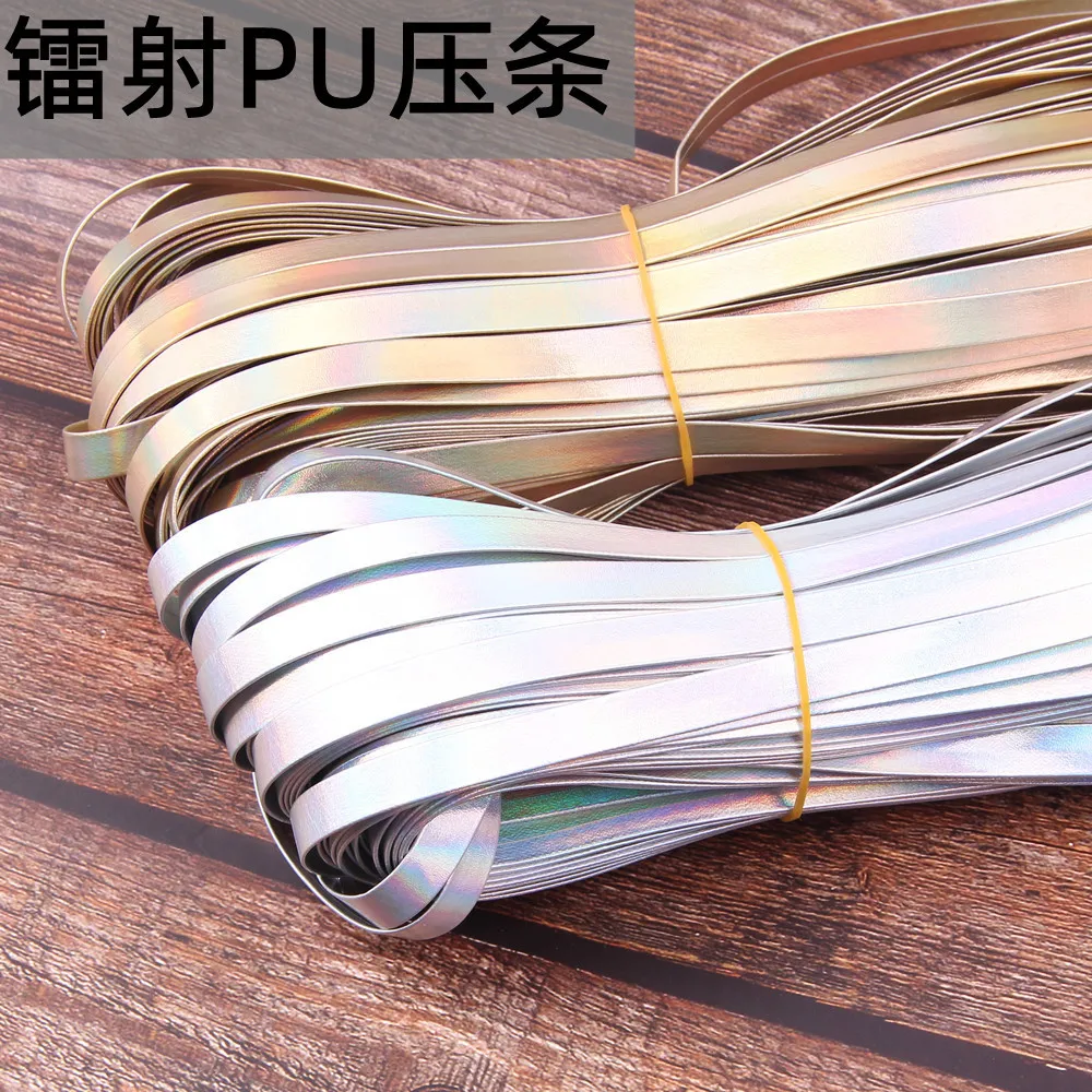 

Diy Laser Soft Leather Punk Harajuku Headwear Leather Strip Pressing Strip Material