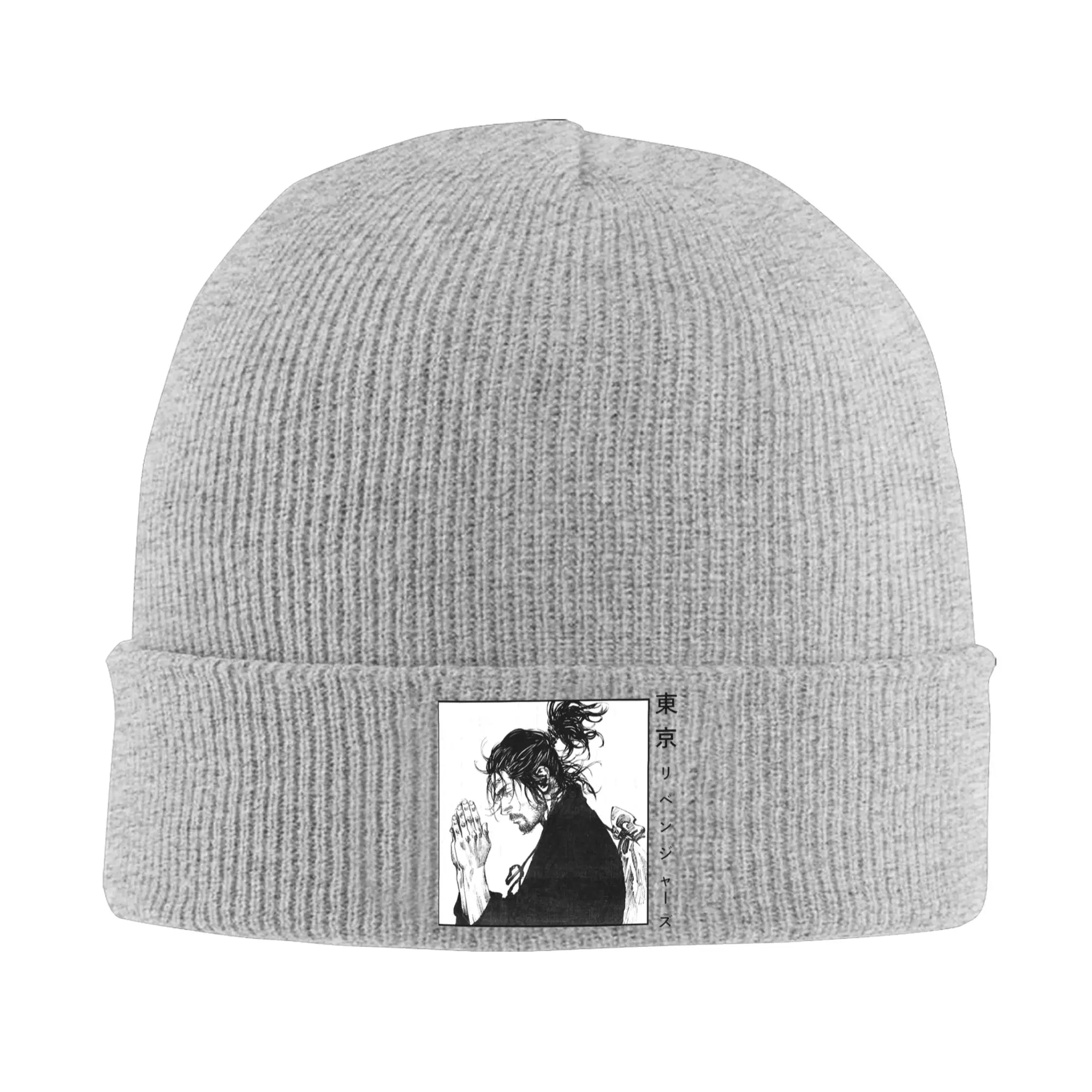 Photograp Vagabond Musashi Manga Winter Skullies Beanies Hat Warm Autumn Knitted Hats Bonnet Caps for Women Men