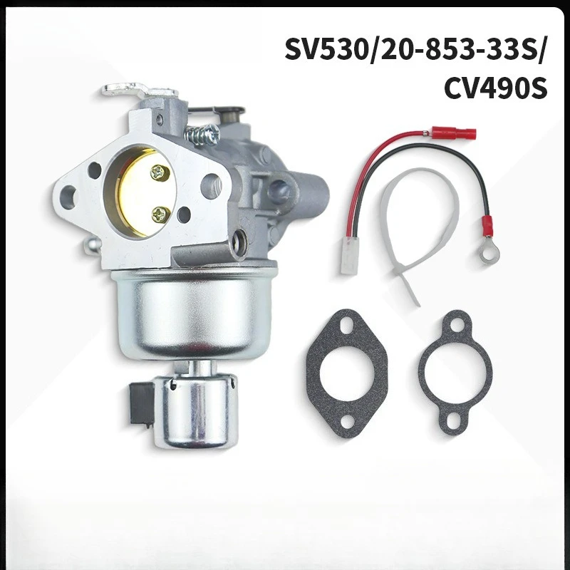 

Карбюратор для двигателей Kohler SV530, SV540, SV480, SV470, CV490S - Замена 20-853-33-S