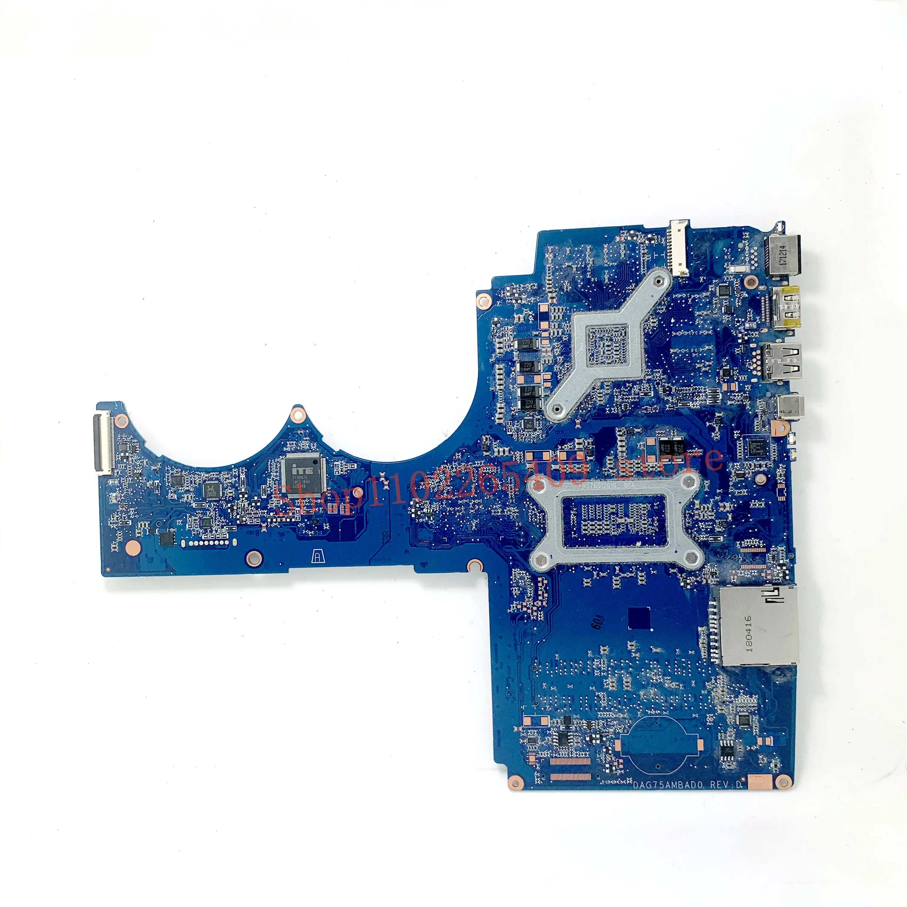 

Материнская плата DAG75AMBAD0 с процессором SR32S i5-7300HQ для HP Pavilion 15-CB TPN-Q193, материнская плата для ноутбука N17P-G0-A1 GTX1050, 100% тестирование