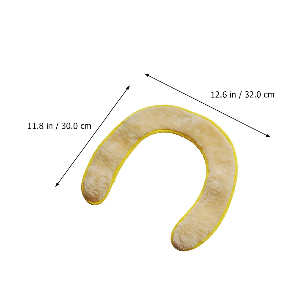 2 قطعة وسادة مقعد المرحاض للأطفال غطاء الفانيلا الدافئ عدم الانزلاق الطفل المرحاض التدريب وسادة للمقعد لينة الراحة بولي PU