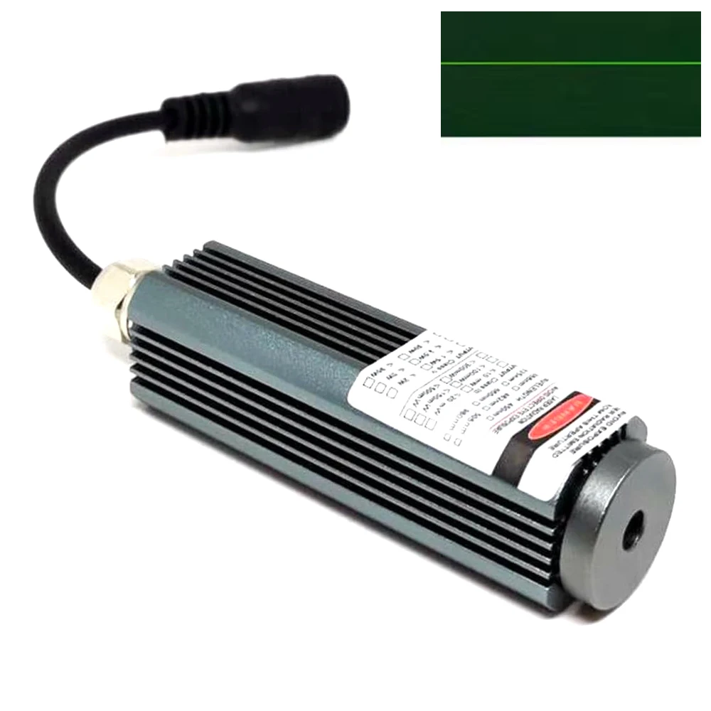 532nm 10mW 50mW Green Line Laser Module Dia 25mm for Woodwork Cutting CNC Positioning Alignment