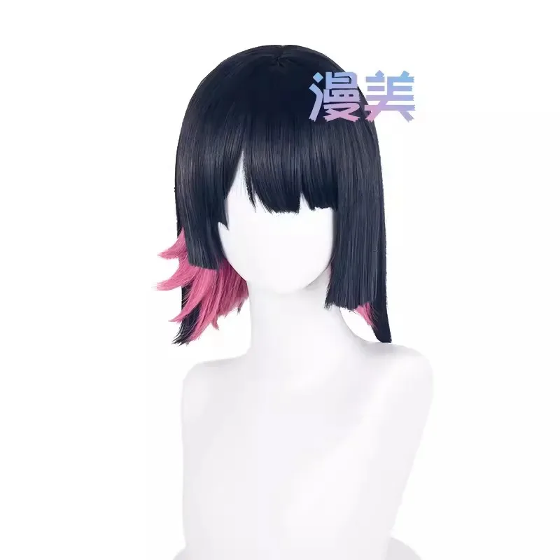 Gioco Zenless Zone Zero Ellen Joe Parrucca Cosplay Capelli sintetici resistenti a forcina 33 cm per donna Uomo Halloween Outfit Gioco di ruolo Prop