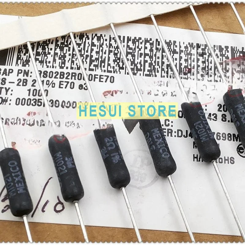2R 3W DALE RS-2B 2Ω Wire Wrap Resistor