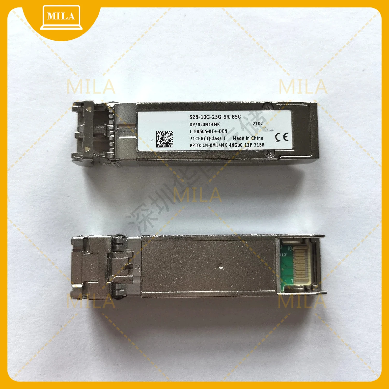 

For Dell 0M14MK SFP28-10G-25G-SR-85C 25G Multimode Optical Module