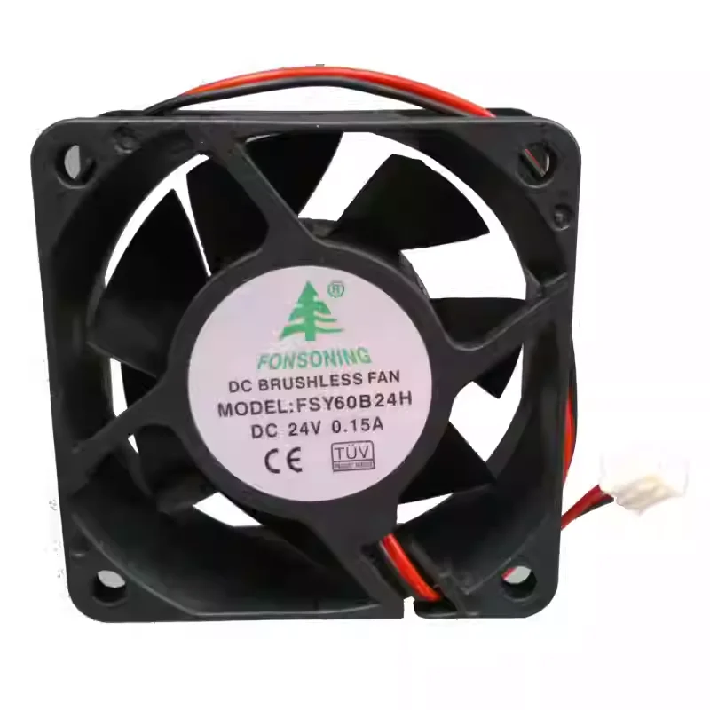 

Новый оригинальный вентилятор охлаждения FONSONING 6025 24V 0.12A FSY60S24M FSY60S24h FSY60S24hh FSY60B24M FSY60B24H FSY60B24HH