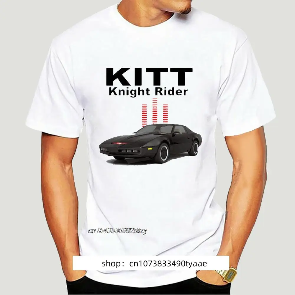 KITT KNIGHT RIDER 1982 PONTIAC UNISEX T-SHIRT Summer Cotton Tshirt Men Brand tee-shirt Sbz1147 1684A