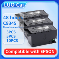 C9345 Maintenance Box with Chip for Epson L15150 L15180 L15160 L6550 L6570 L6580 WorkForce 7820 WF-7840 L6558 ET-5800 ST-C8000