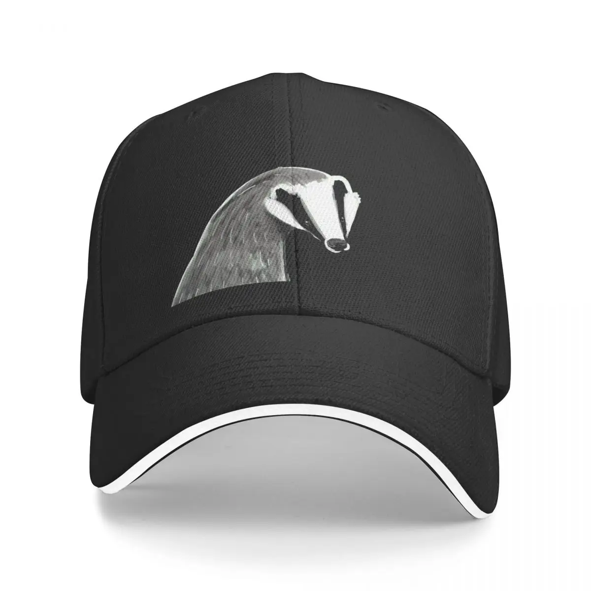 European Badger pattern Baseball Cap New In Hat Designer Hat fishing hat Big Size Men's Luxury Women's