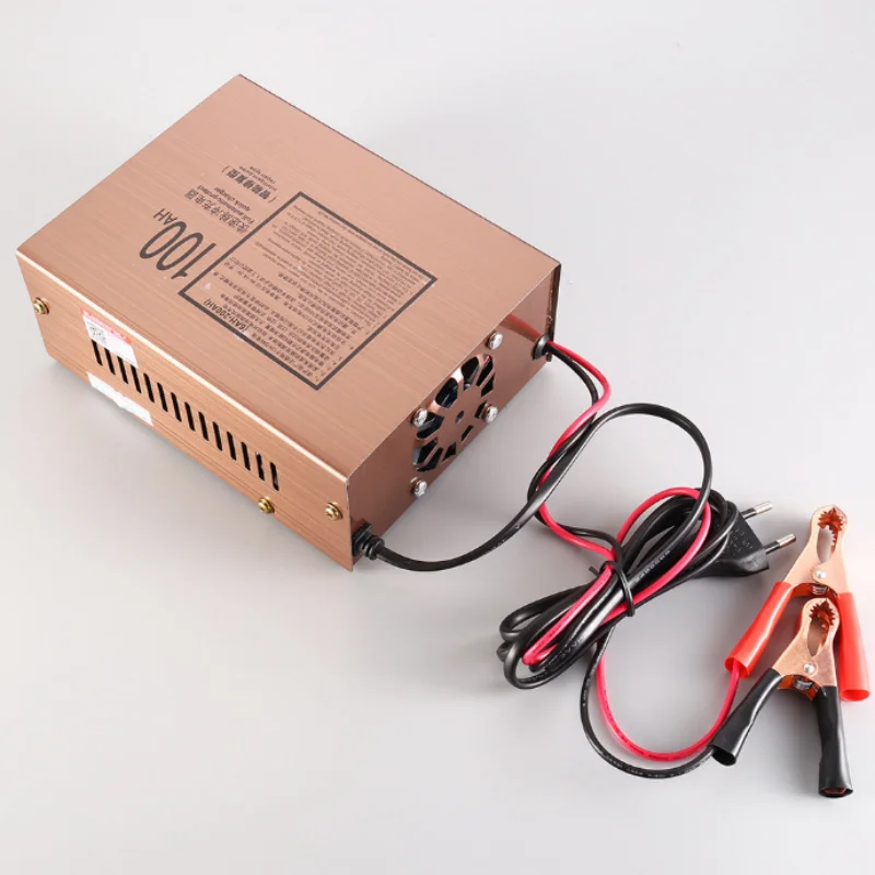 Car Truck Motor Lead Acid GEL Battery Full Automatic Charger Intelligent Pulse Repair Type Power Charging 12 24 V Volt