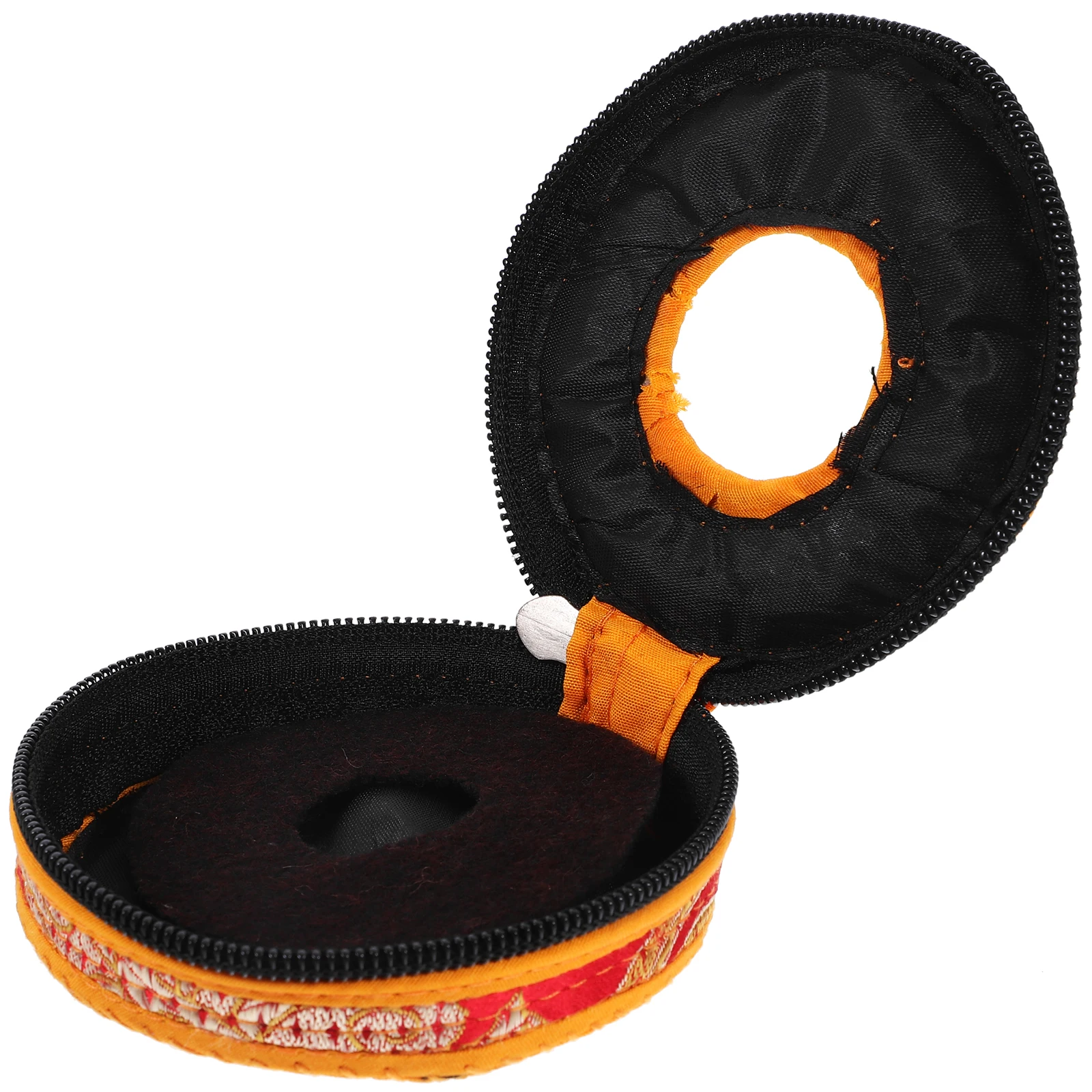 

Nepal Handmade Meditation Bell Case Storage Pouch Color Protective Container Cymbals Tibetan Bell Box Exquisite