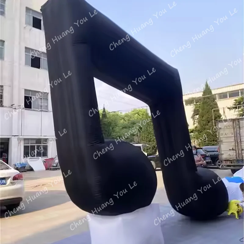 Giant Inflatable Music Note Balloon for Concert Party Decoration