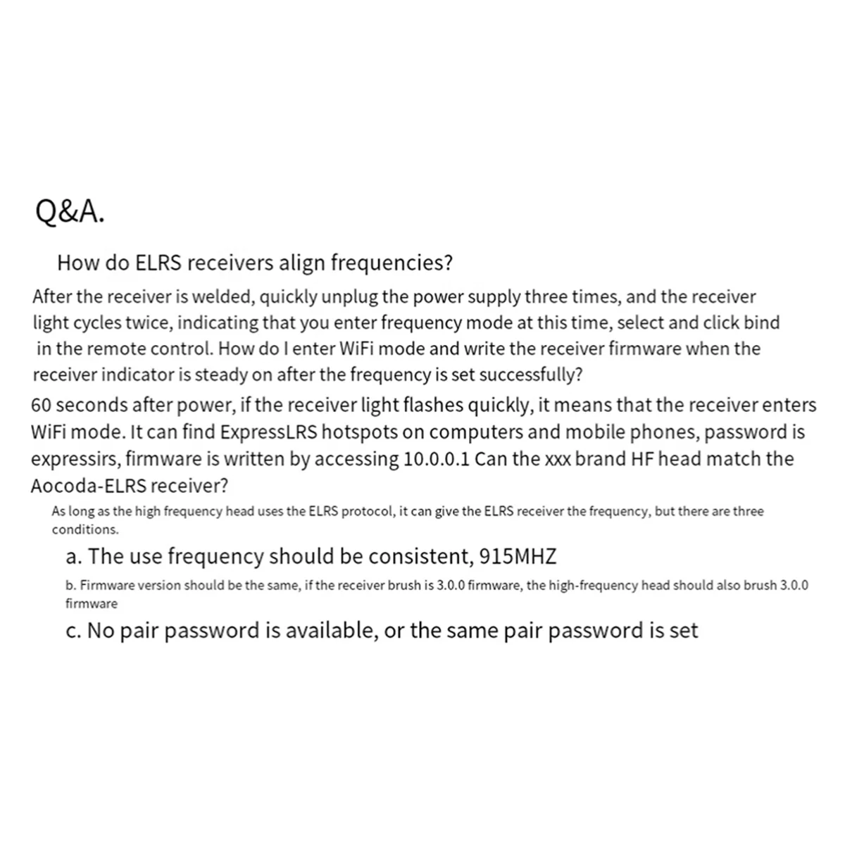 Для Aocoda ELRS 915 МГц приемник 500 мВт 20 дБм Модель пульта дистанционного управления UAV приемник CRSF для FPV RC дрона самолета