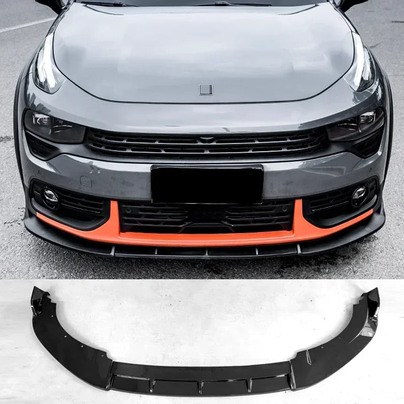 New！ Front Skirts for Lynk&Co 02 Splitter Car Body Kit 2018-2022 Front Bumper Spoiler Accessories