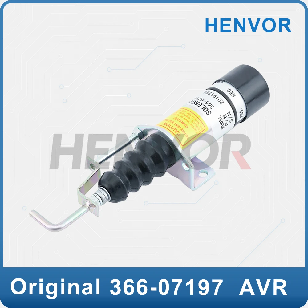 

Электромагнитный клапан остановки двигателя 12 В 24 В 36607197 36607198 SA3405T, часть управления отключением питания оборудования