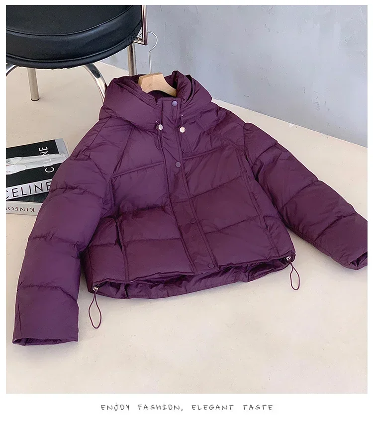Korean style Soft Warm Cotton Bread Jacket Winter New Loose Versatile Cotton Women's Coat Fashion Casual Down Cotton Parkas 2026