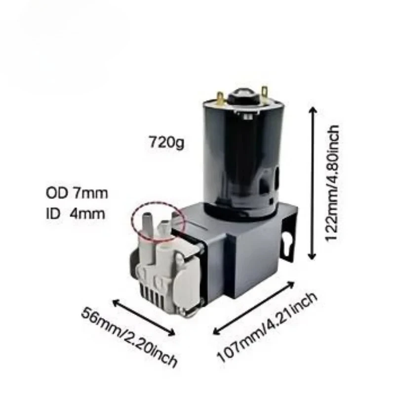 High Performance Mini Vacuum Pump for Negative Pressure Wound Therapy Silent Energy-Saving Piston Pump Design