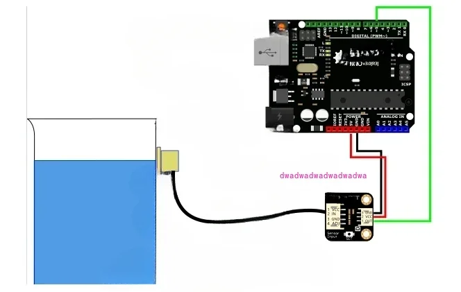 Innovative Level Monitoring: Smart Contactless Level Sensor, Arduino Compatible, Suitable for Non-metallic Containers