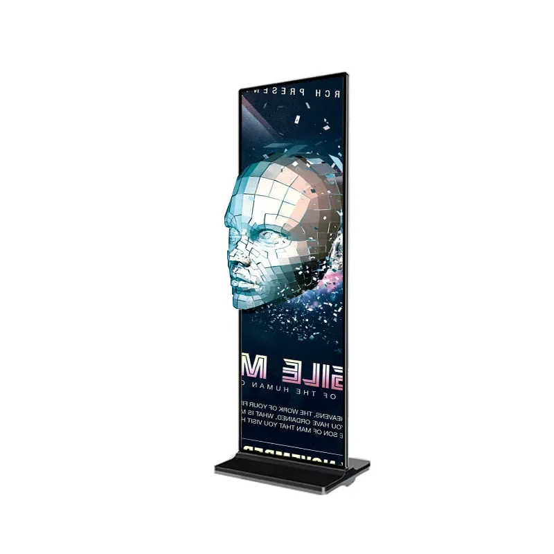 70/75/80/86 inch Full Screen Digital Signage and display  Floor Standing Advertising Display Standing  player kiosk touch screen