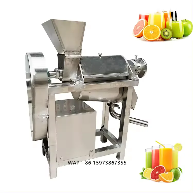 

Industrial Commercial Juice Extractor Orange Juice Pineapple Ginger Grape Pear Fruit Juicer Mango Spiral Juicer