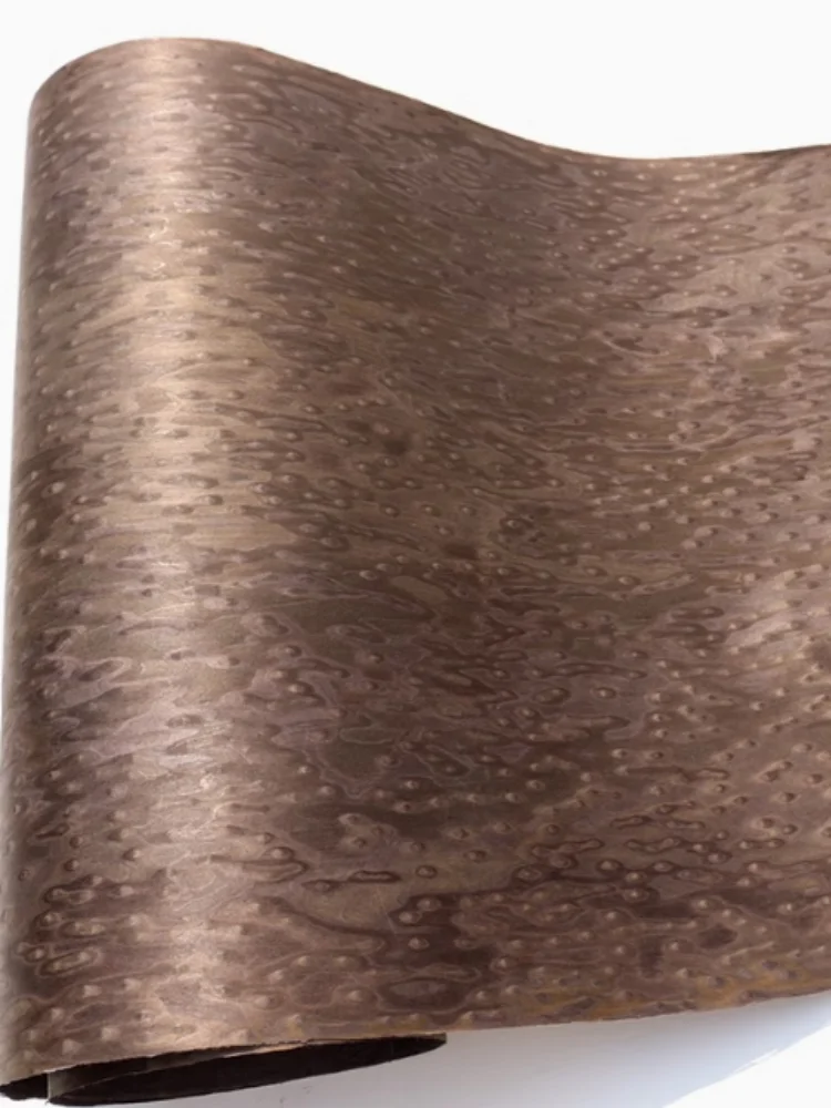 

reconstituted Sour branch cat's eye wood veneer brown and black cat's eye veneer L: 2.5meter×580x0.25mm