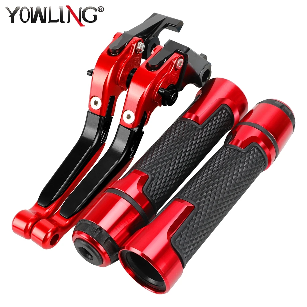 

Motorcycle Accessories Brake Clutch Levers Handlebar Handle bar Hand Grips ends FOR DUCATI HYPERMOTARD 1100/S/EVO SP 2007-2012