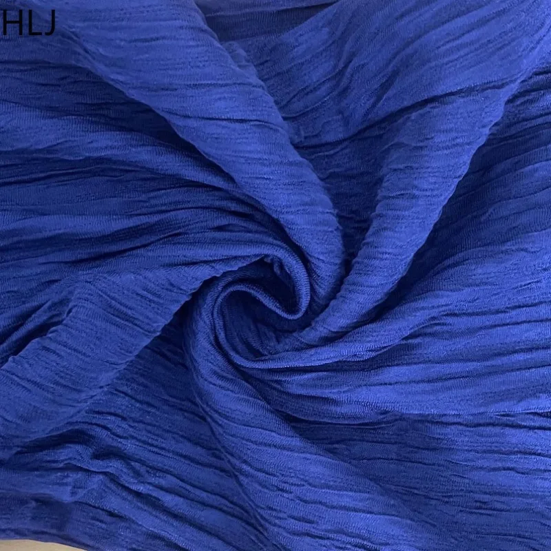 HLJ Casual Two Piece Set for Women Outfits Sleeveless Single-breasted Vest Top and Wide Leg Pants Female Night Party Streetwear