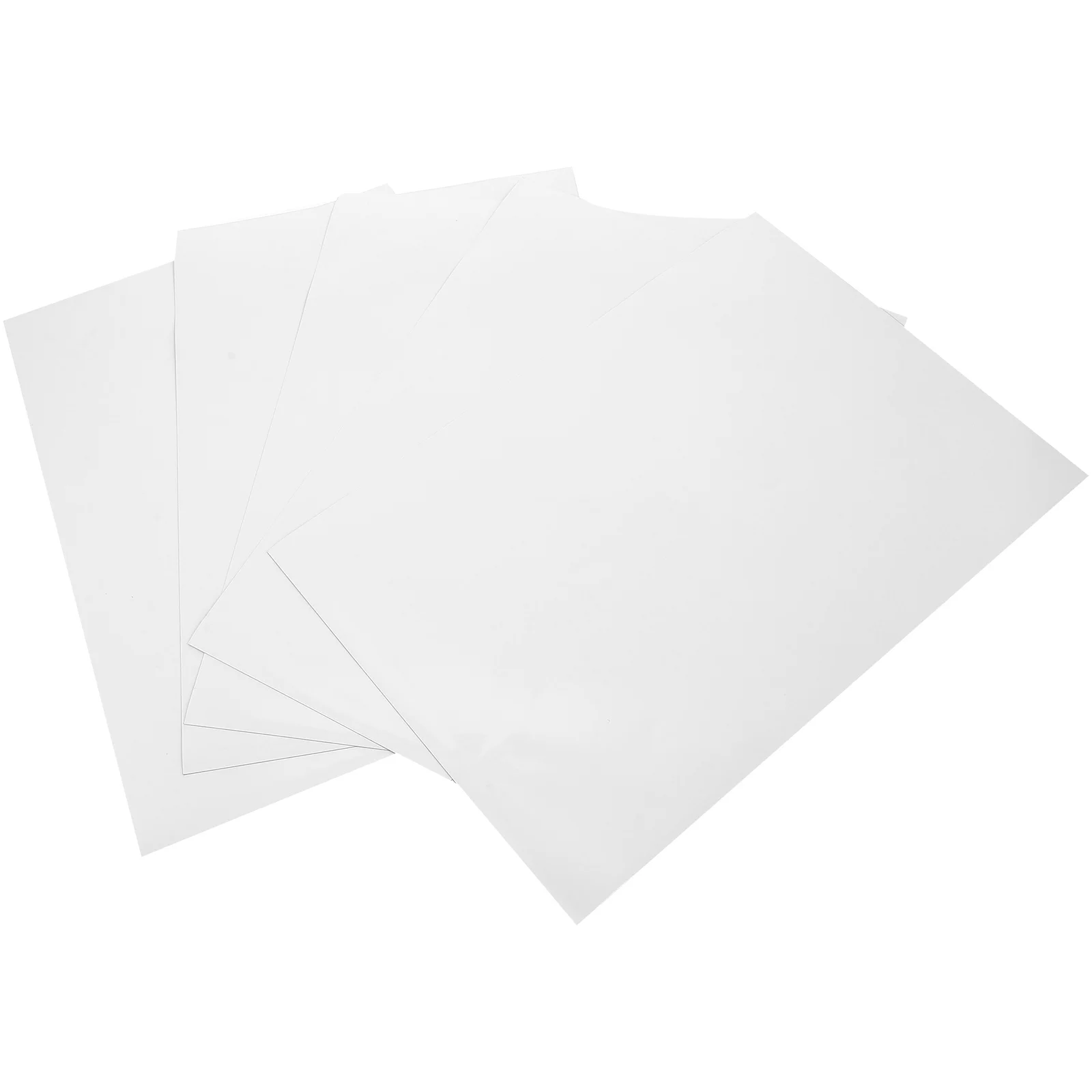 5 Buah Lembar Stiker Kertas Magnetik Perekat untuk Label Printer Kertas Stiker Foto Kertas Cetak Stiker