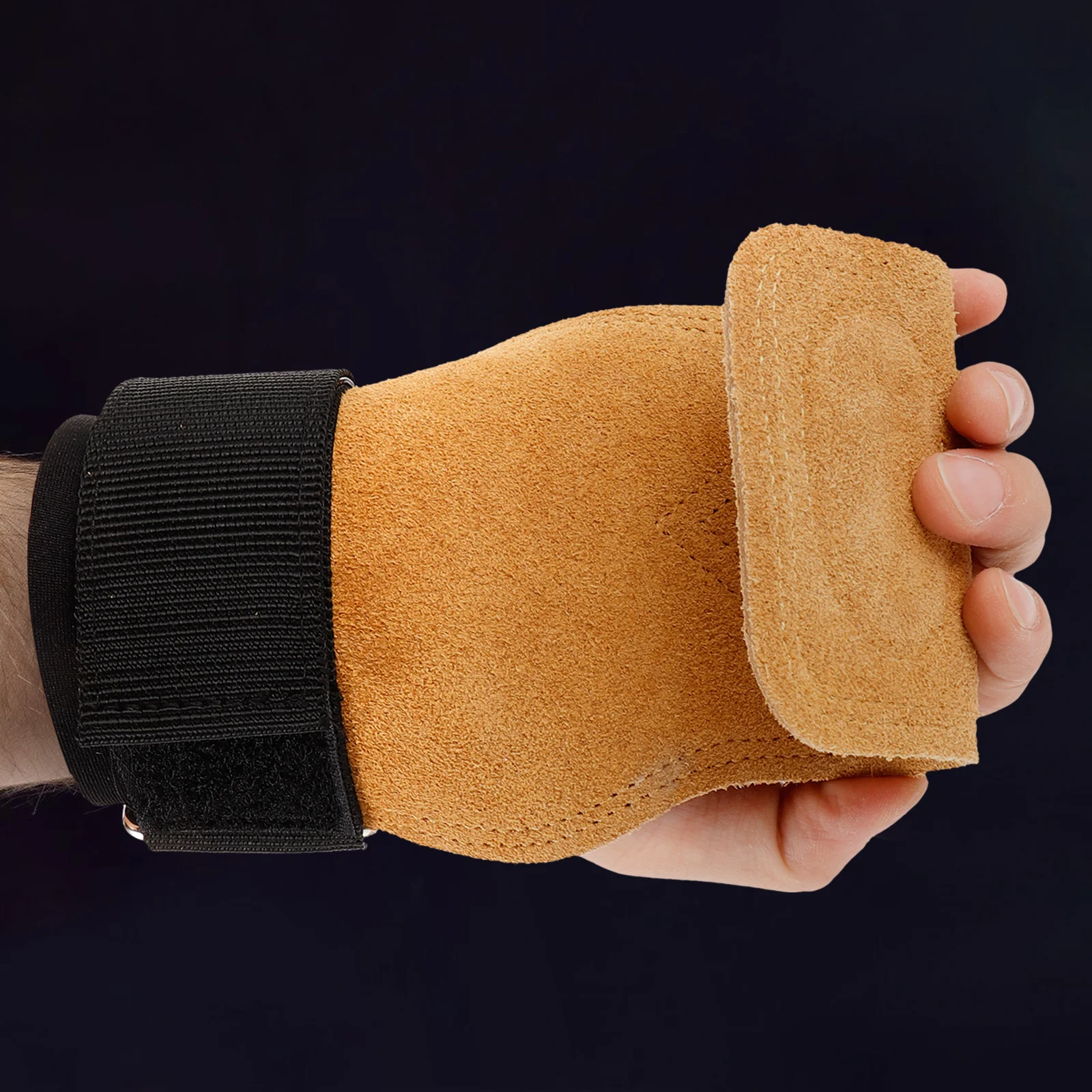 

2Pcs Wrist Straps Weight Lifting Grip Bands Breathable Adjustable Hand Support Protective Gym Wrist Wraps Lifting Strap