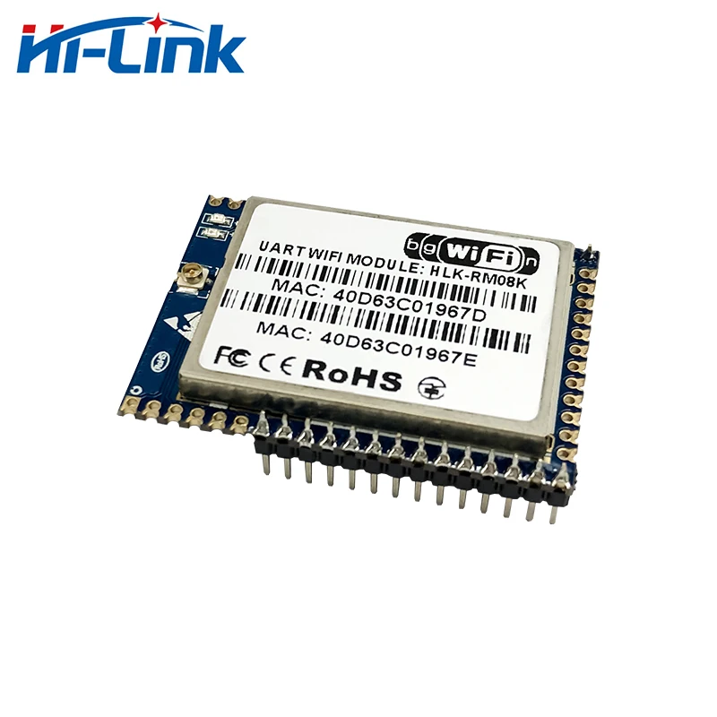 Free Shipping New 5pcs/Lot HLK-RM08K Small Size Low-cost Embedded UART-ETH-WIFI Module Smart Home Consumer Electronics