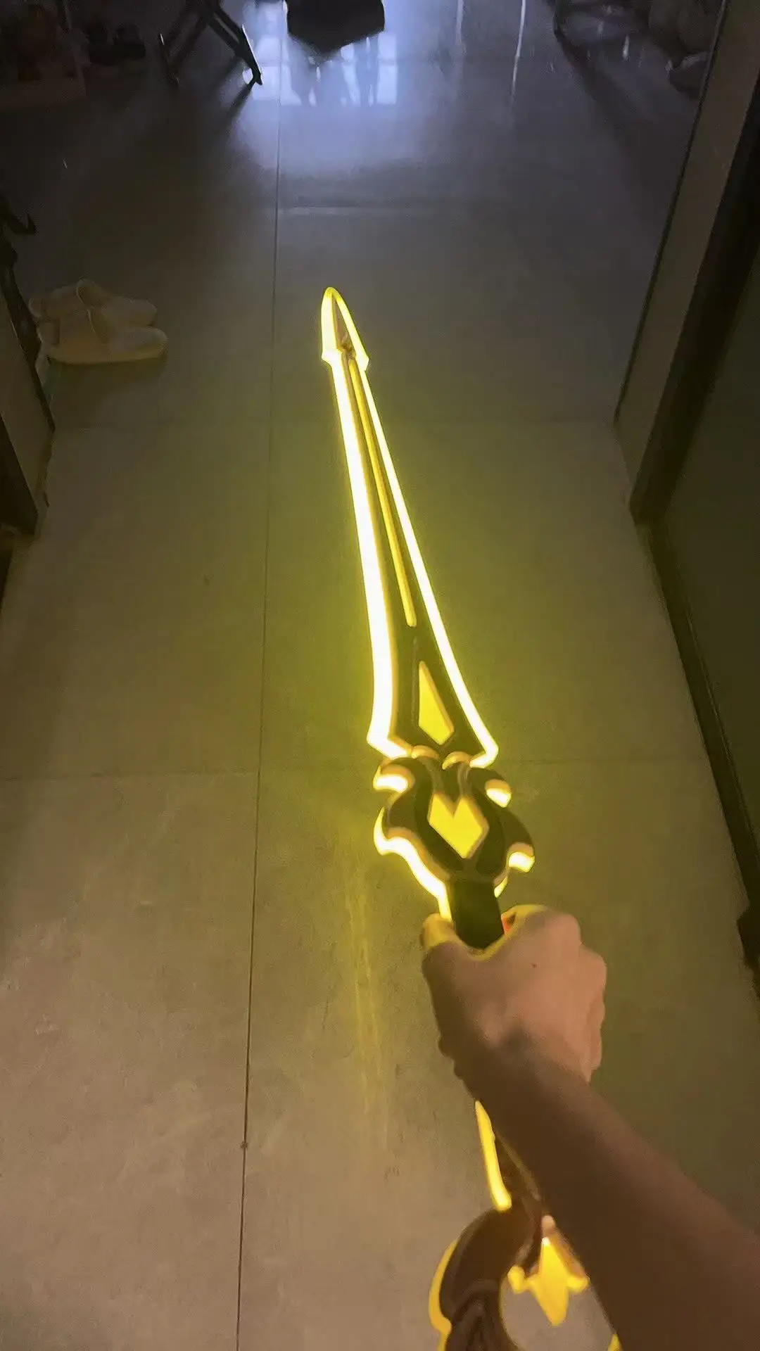 Game Honkai Star Rail Aglaea Luminous Sword Weapons Length 110CM Long Sword Prop Halloween Christmas Party Costume Accessories 5