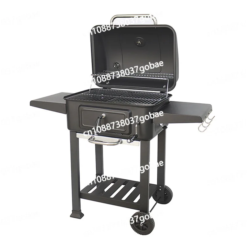 

Подъемный гриль, бытовой уличный садовый гриль, многофункциональный большой утолщенный гриль