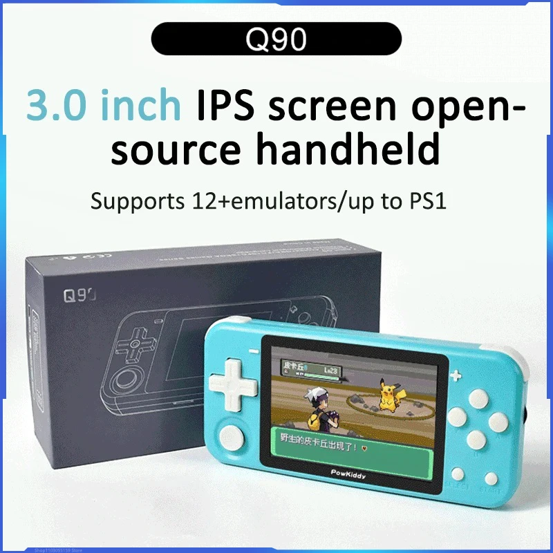 

Q90 Game Console Handheld Ps Joystick Arcade Dual Open System Game Console Retro Mini Handheld Game Console Children Birthday