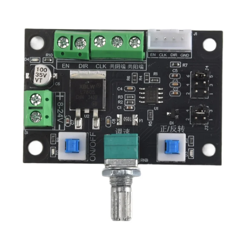 AA14 New MKS OSC V1.0 Stepper Motor Drive Simple Controller Pulse PWM Signal Generator Module Speed Control 8-24V