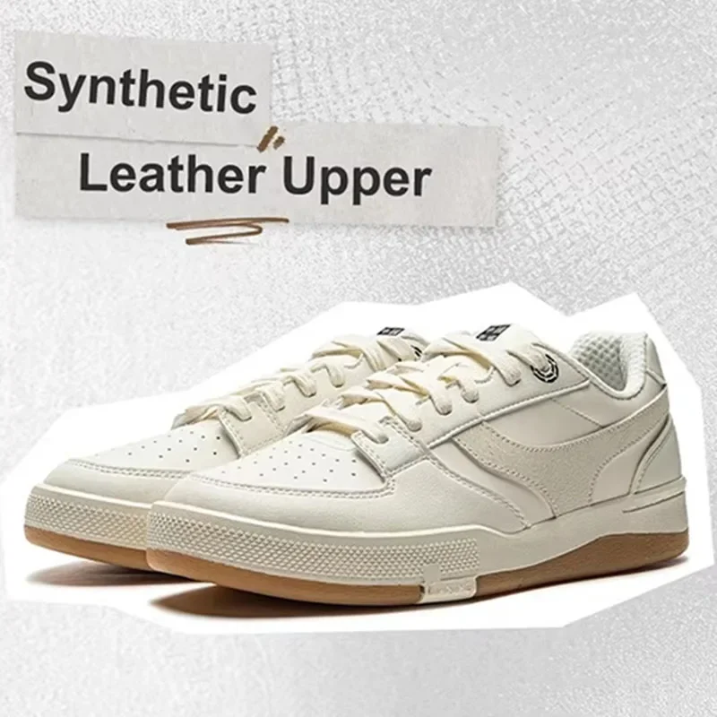 

LI-NING Skateboard Shoes MEDALIST 92S Men Retro Shoes Walking Shoes Men Low top Casual Sneakers AEPU037