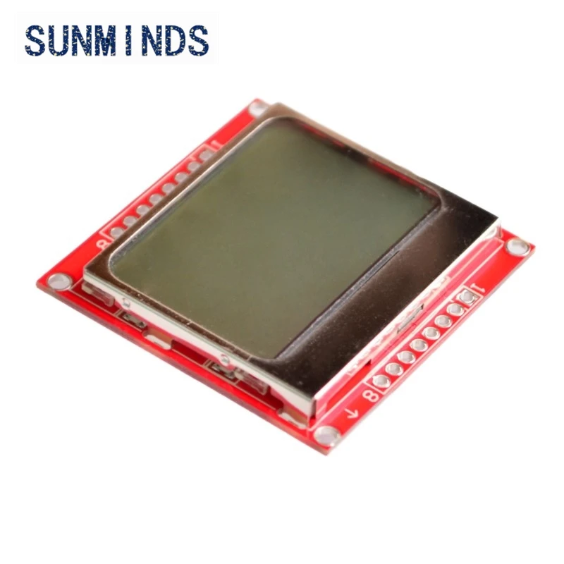 1 Stück Modul Blaue Hintergrundbeleuchtung 84*48 84x84 LCD-Adapterplatine für Nokia 5110 für