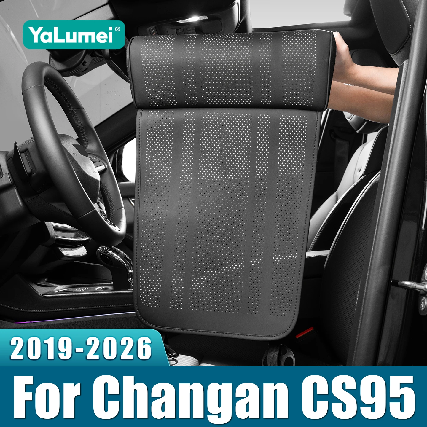 

For Changan CS95 2019 2020 2021 2022 2023 2024 2025 2026 Car Seat Leg Support Extension Mat Cushion Leg Rest Breathable Pad