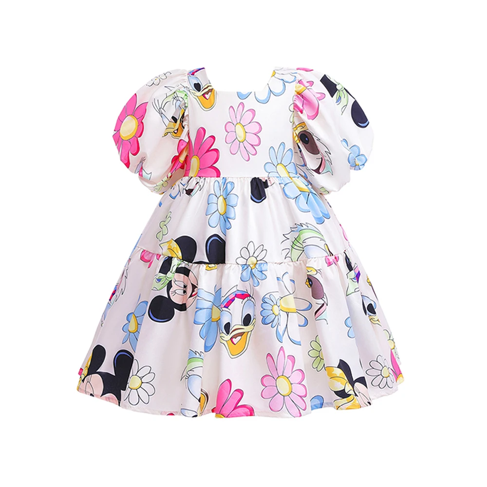 Girls' children's clothing, baby girls' summer Vacation casual clothing, birthday party Vestidos clothing, role play dress view 6