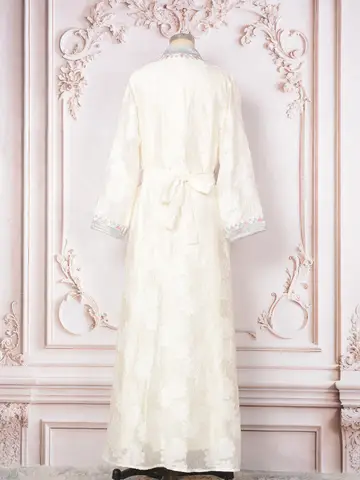 Marockansk kaftanklänning för kvinnor, bröllopstakchita, 2-delat set, islamiska kläder, turkisk kaftanklänning, ramadan, arabisk klänning 10 best sales Marockansk brudklänning - №5