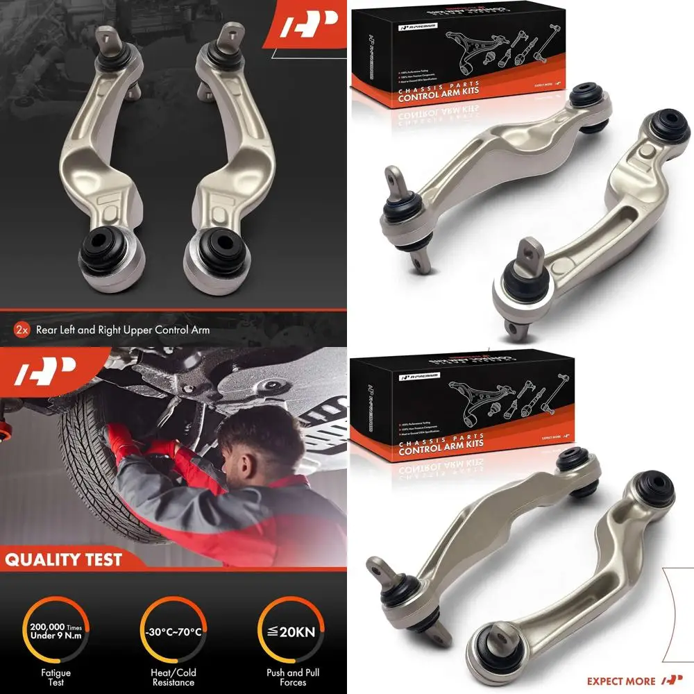 

A-Premium 2 x Rear Upper Control Arms, with Bushing, Compatible with Tesla Model S, Models X, 2021 2022 2023