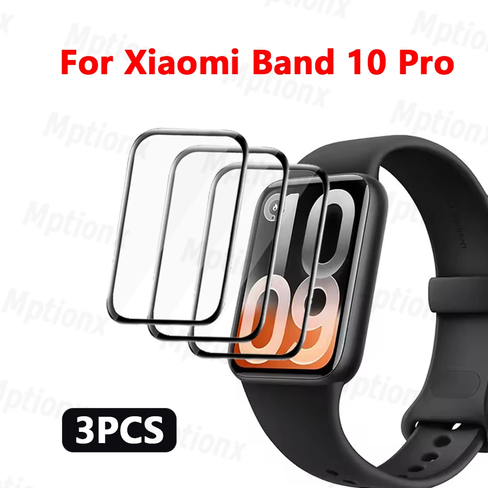 Displayschutzfolie für Xiaomi Smart Band 10 Pro Gebogene Weiche TPU HD Klare Kratzfeste Folie für Xiaomi Band 10 Pro Zubehör – Detail 8