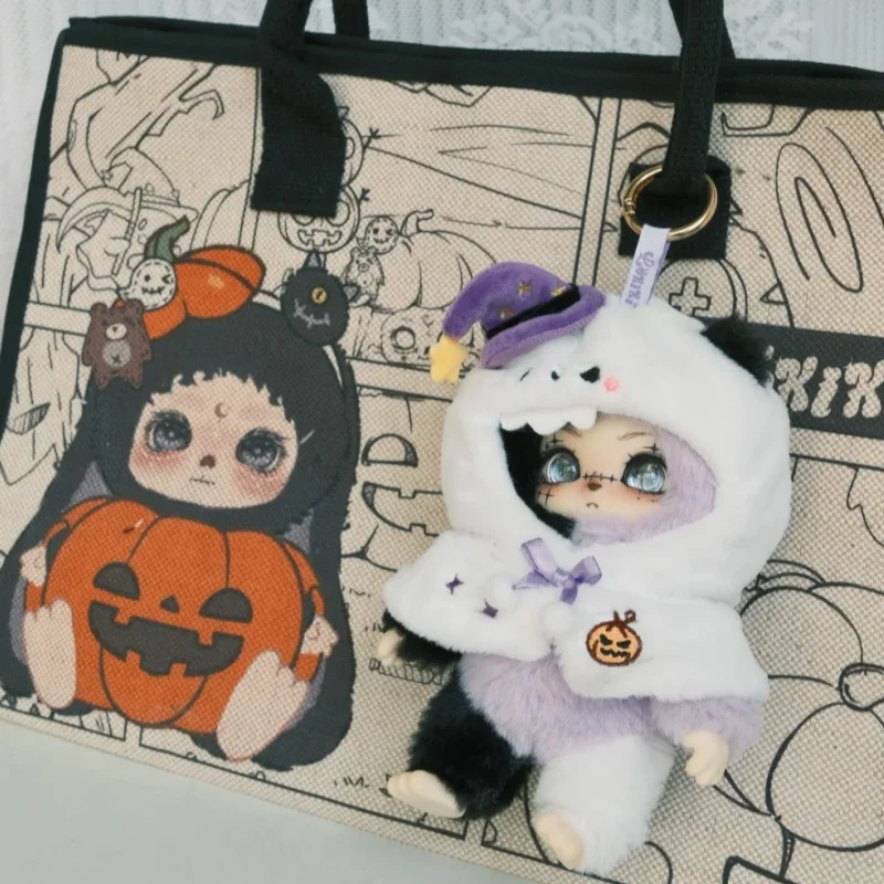 Genuine Lokiki Trick Or Treat Series Blind Box Trendy Toys Cute Vinyl Plush Pendant Figures Doll Mystery Box Halloween Gift Toy