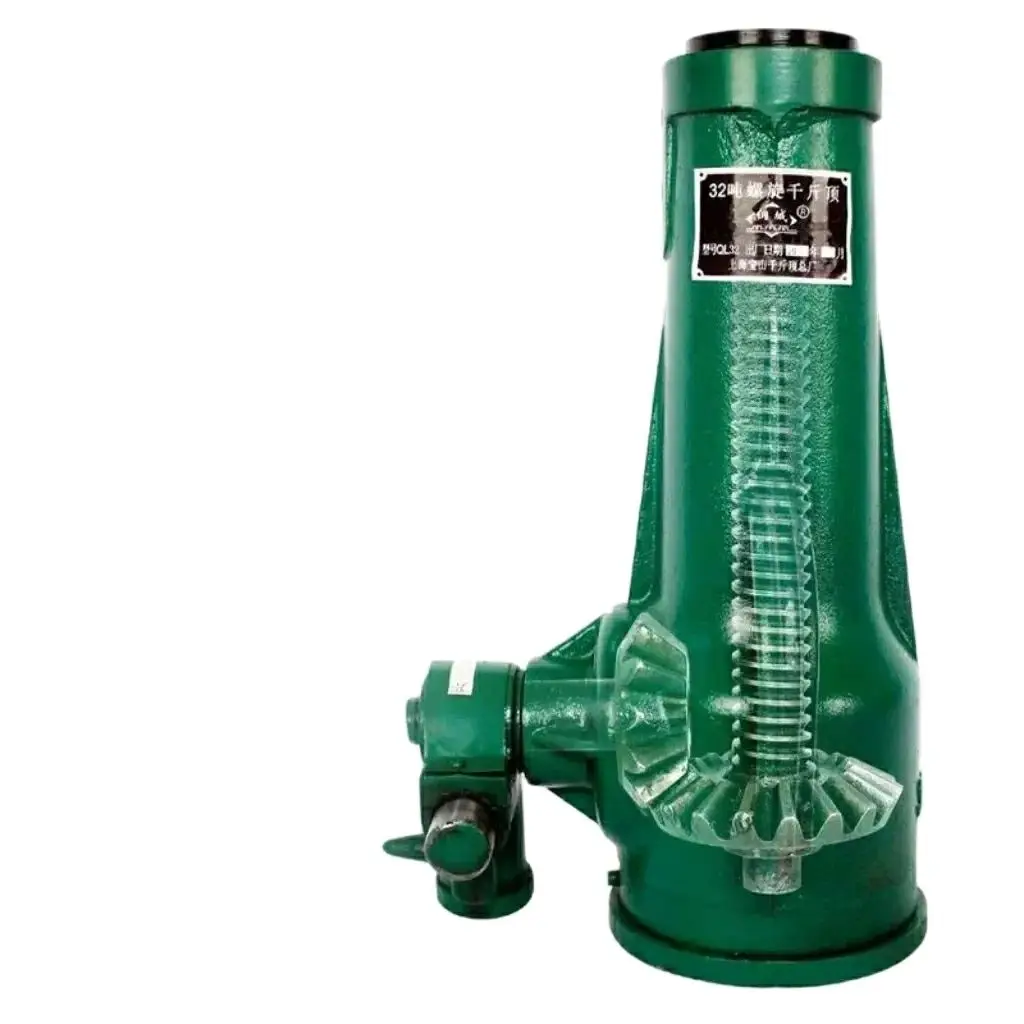 

20 Tons High Edition Mechanical Hand Jack Screw Jack Gear Stand Top Maximum Height 50.5cm Range 32.5-50.5cm Mechanical