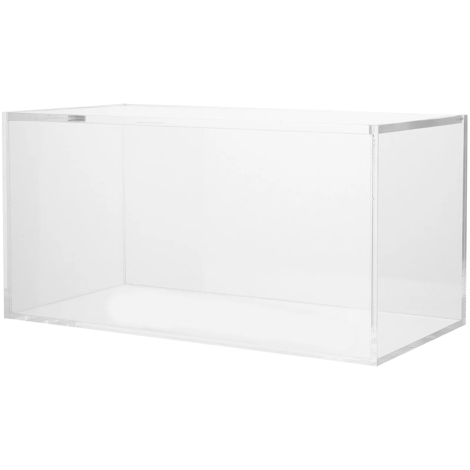 

Прозрачный акриловый демонстрационный бокс, маленький прозрачный контейнер для хранения коллекционных предметов, конфет, фигурок, произведений искусства, принадлежностей для рукоделия, для офиса и дома