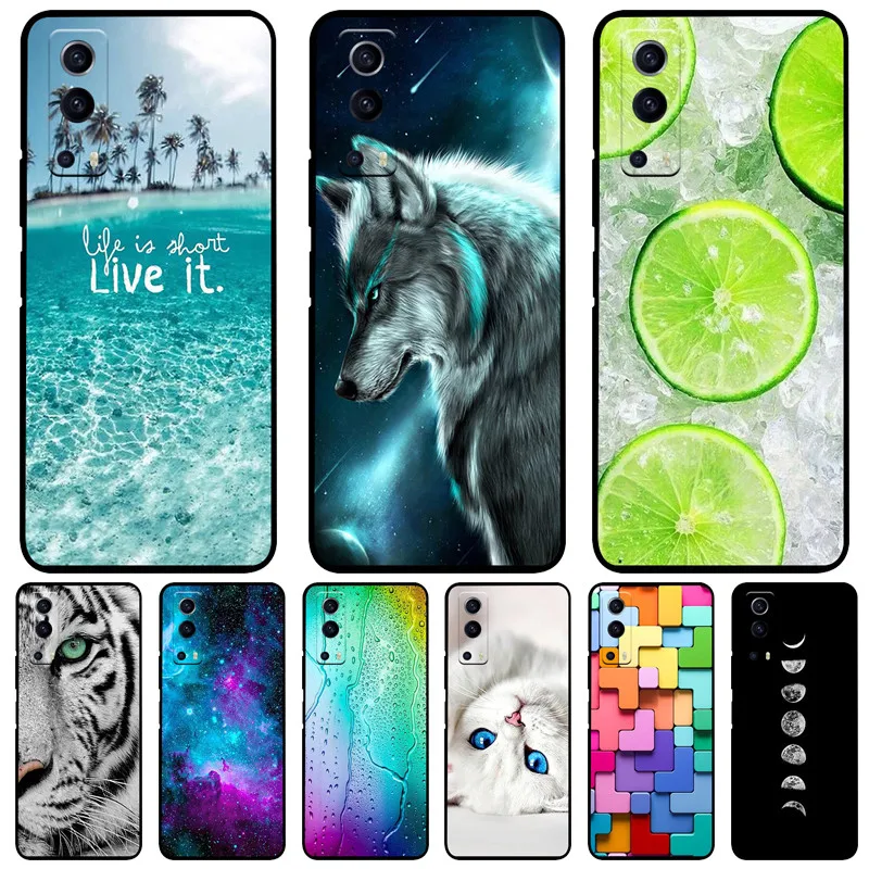 

For Coque Vivo Y72 5G Case V2041 Soft Silicone Back Case For Vivo Y52 5G V2053 Phone Cover For Vivo Y 72 52 5G Bumper Shells